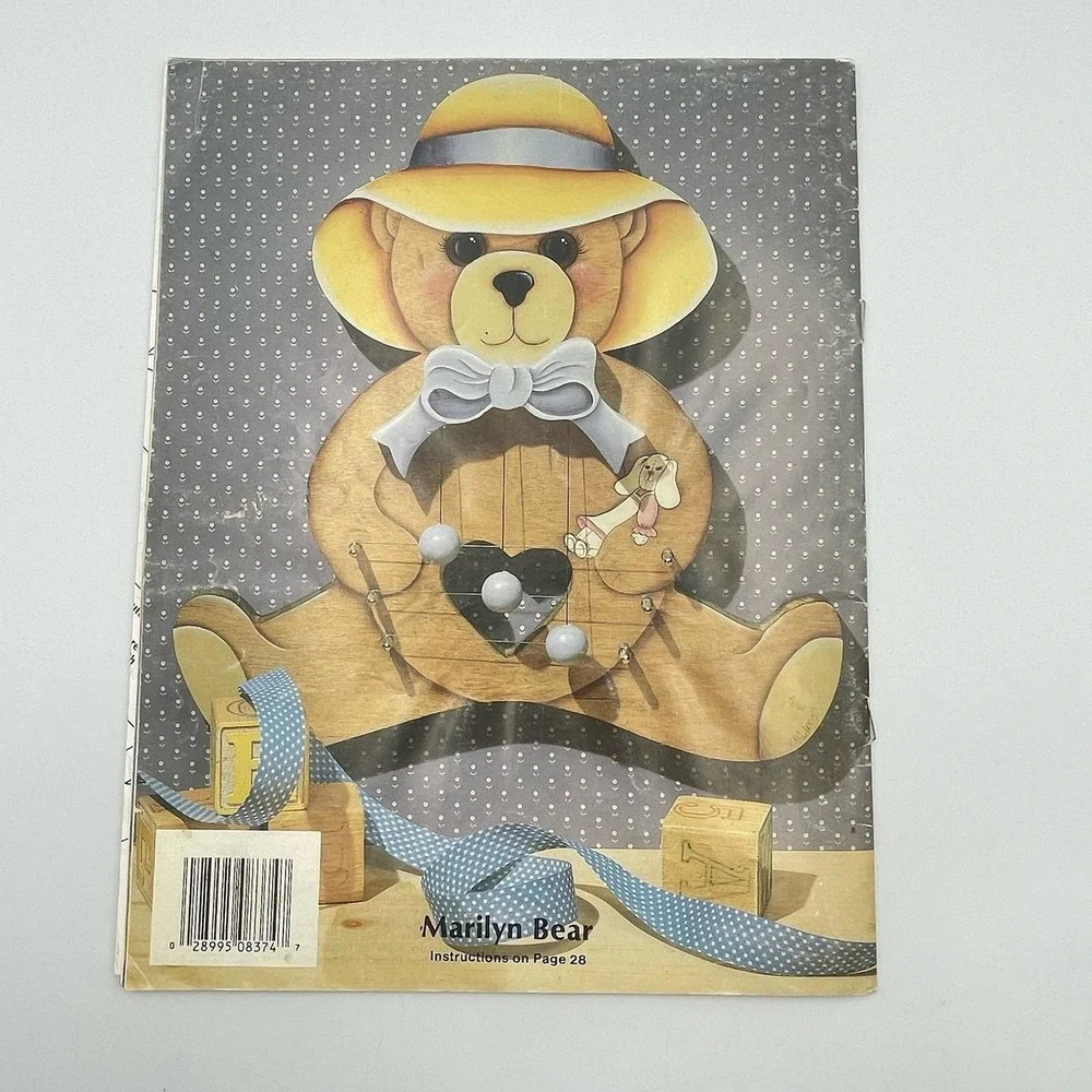 Vintage 1988 Plaid Heavenly Door Harps Pattern Book Kathi Lee‎ Croxton